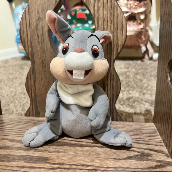 Thumper Bunny Rabbit Bambi Disney Store Bean Bag Plush Doll - Picture 1 of 2